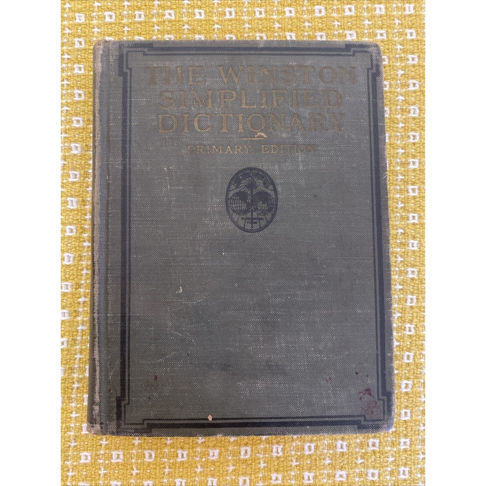 Antique HC The Winston Simplified Dictionary - Primary Edition 1920s‎